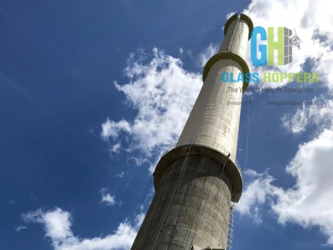 industrial chimney painting